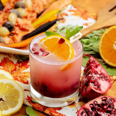 Spiced Pomegranate Spritz