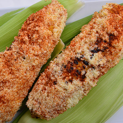 Image of Spicy Grilled Corn with Parmesan