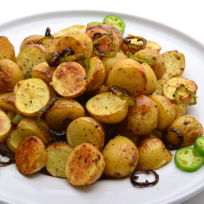 Image of Spicy Roasted baby Dutch Yellow Potatoes