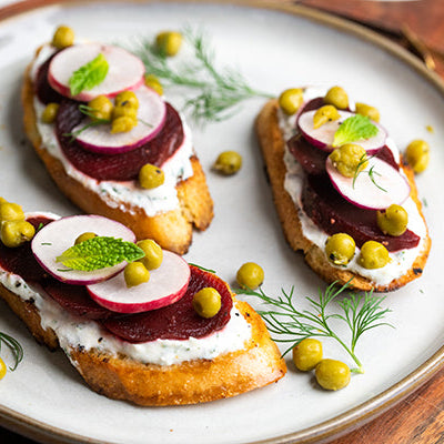 Image of Spring Beet Crostini