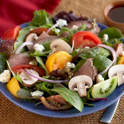 Image of Steak Salad with Blue Cheese Crumbles