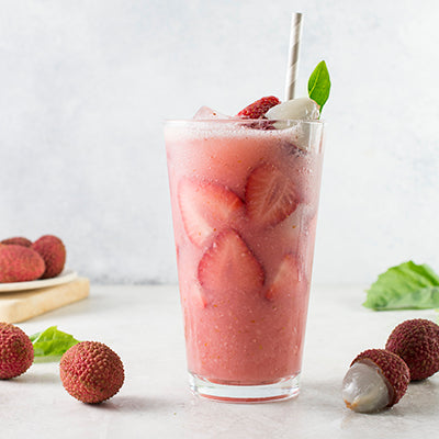 Image of Strawberry-Lychee Limeade