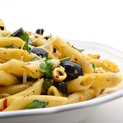 Image of Umami Dried Tomatoes with Penne Pasta and Chile