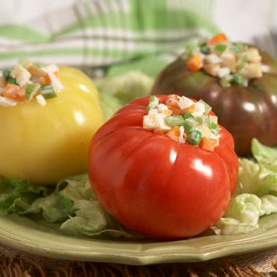 Image of Tomatoes Stuffed with Vegetables