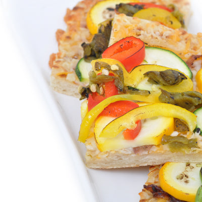 Image of Veggie Cheesy Bread with New Mexico Hatch Chiles