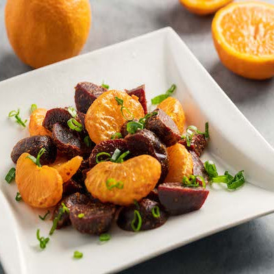 Image of Steamed Baby Beet and Pixie Tangerine Salad with Cumin Vinaigrette