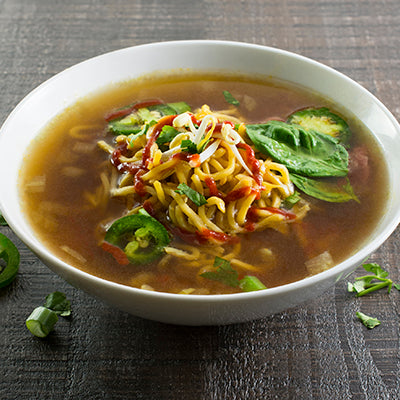 Image of Pho Style Beef and Sausage Noodle Soup