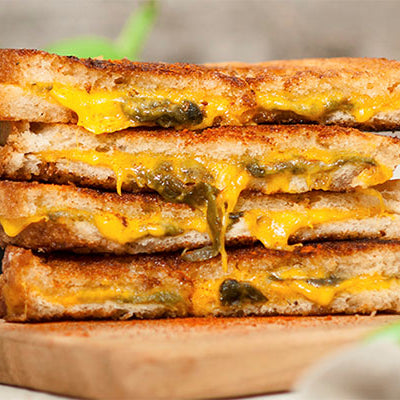 Image of Classic Grilled Cheese Sandwich with Hatch Chile Pepper