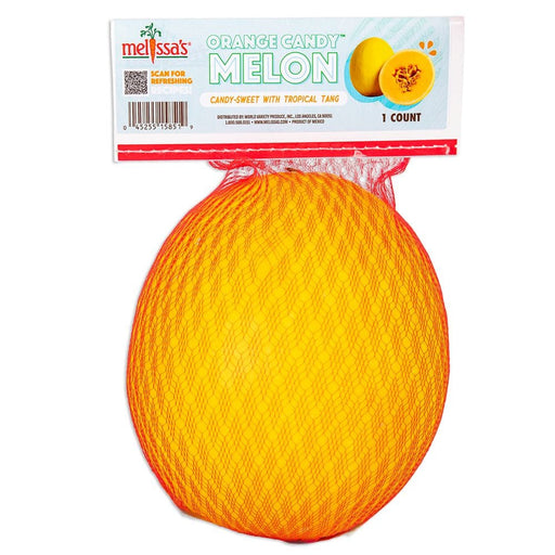 Image of  1 count (4 Pounds) Orange Candy™ Melons Fruit