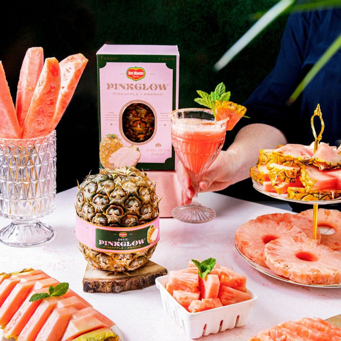 Image of  2 count (2 Pounds each) Petit Pinkglow® Pineapple Fruit