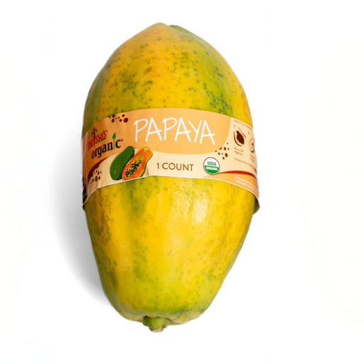 Image of  2 count (about 4.5 Pounds total) Organic Papayas Fruit