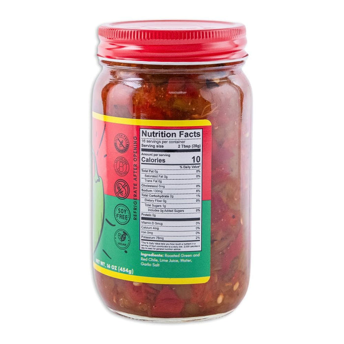 Image of  2 jars (16 Ounces each) Roasted Red & Green Hatch Blend Other