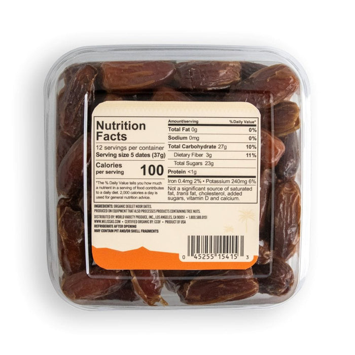Image of  2 packages (16 Ounces each) Organic Pitted Deglet Noor Dates Fruit