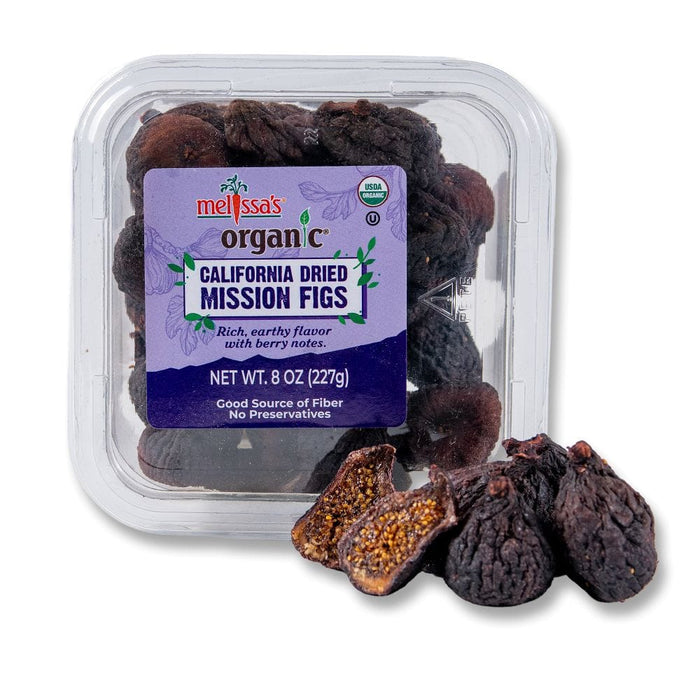 Image of  2 packages (8 Ounces each) Organic California Mission Figs (Dried) Fruit