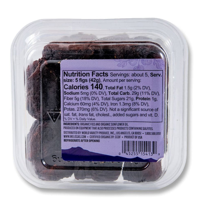 Image of  2 packages (8 Ounces each) Organic California Mission Figs (Dried) Fruit