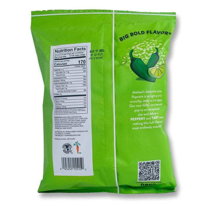 Image of  3 packages (3.9 Ounces each) Jalapeño Lime Popcorn Other