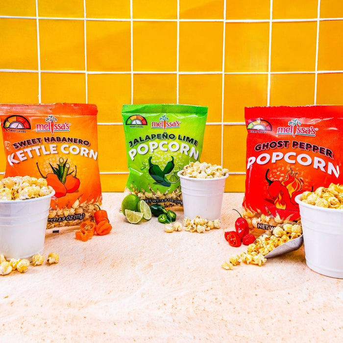 Image of  3 packages (3.9 Ounces each) Spicy Popcorn Variety Pack Other