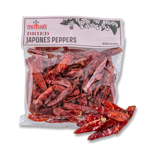 Image of  3 packages (3 Ounces each) Dried Japones Peppers (Don Enrique<sup>®</sup> Brand) Vegetables