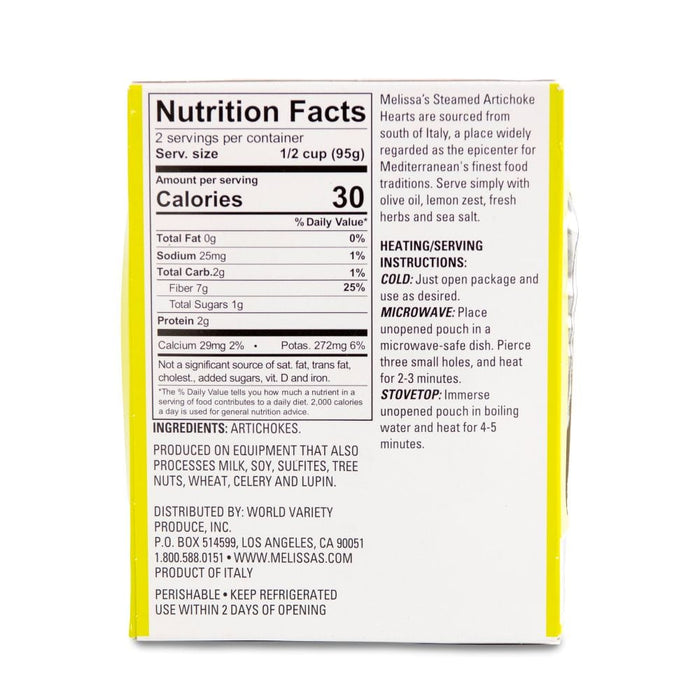 Image of  3 packages (6.34 Ounces each) Steamed Artichoke Hearts Vegetables