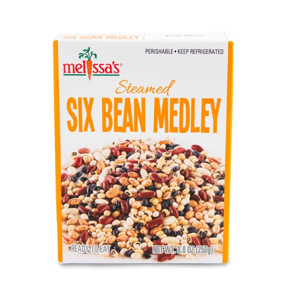 Beansページ Steamed Six Bean Medley — Melissas Produce