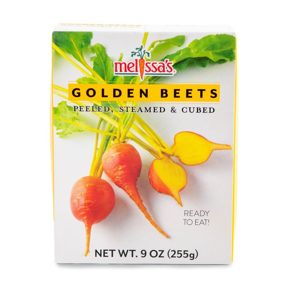 Beets Package Steamed Golden Beets — Melissas Produce