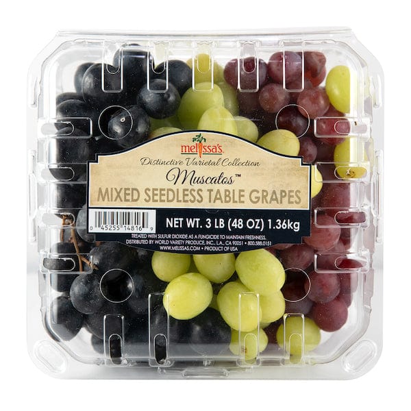 Image of  3 Pounds Tri-Color Muscatos™ Grapes Fruit