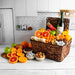 Image of  Bountiful Harvest Fruit & Wine Basket Other