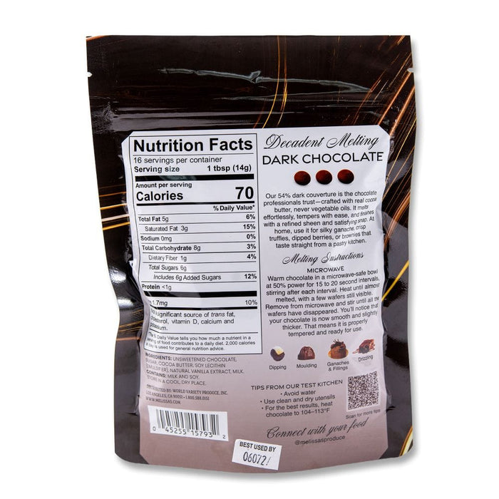 Image of  Dark Chocolate Melting Wafers Other