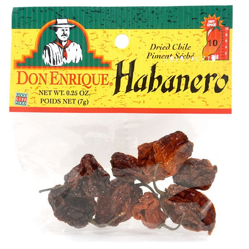 Image of  Dried Habanero Peppers Vegetables