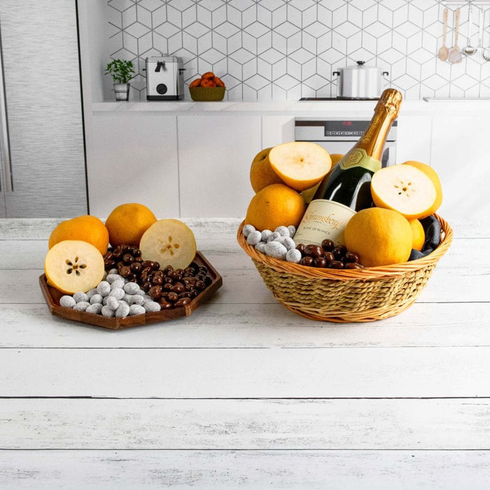 Image of  For My Love Wine Basket Other