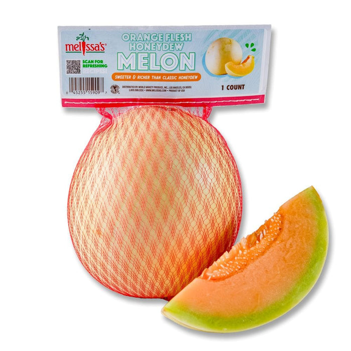 Image of  Orange Flesh Honeydew Melons Fruit