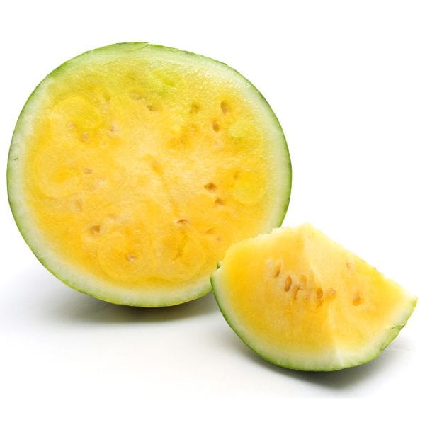 Image of  Organic Mini Yellow Seedless Watermelons Fruit