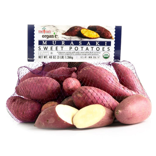 Image of  Organic Murasaki Sweet Potatoes Vegetables