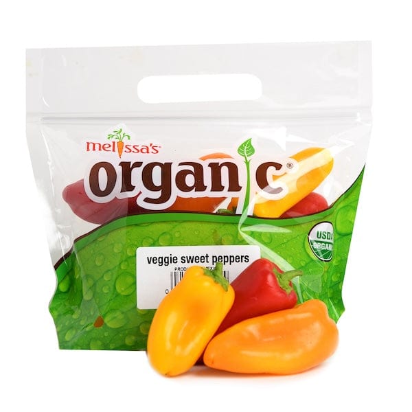Image of  Organic Veggie Sweet Peppers Vegetables