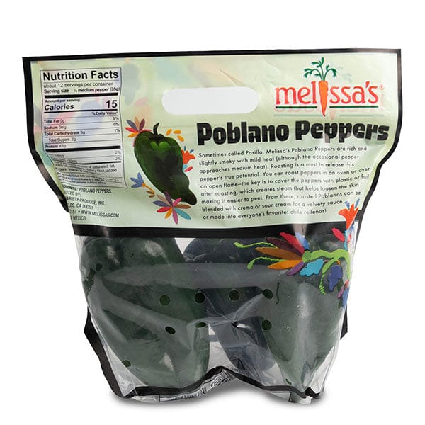 Image of  Poblano Peppers Vegetables