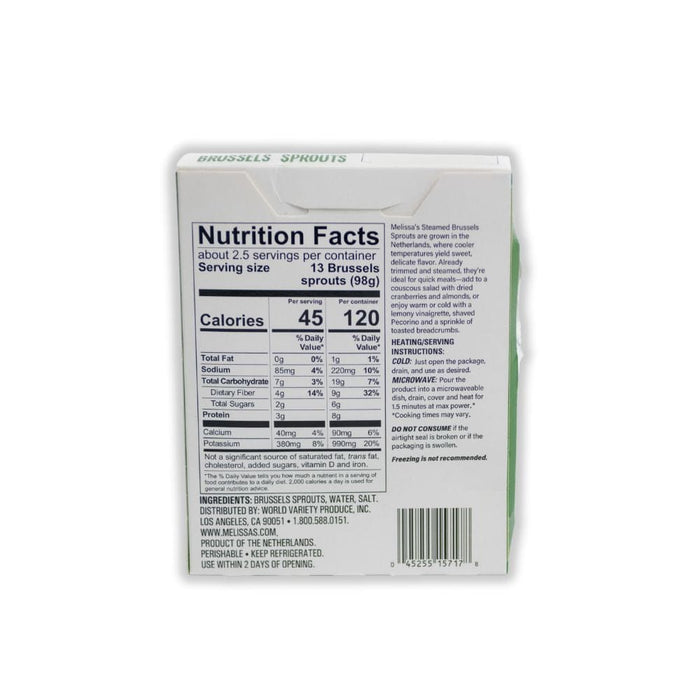 Image of  Steamed Brussels Sprouts Vegetables