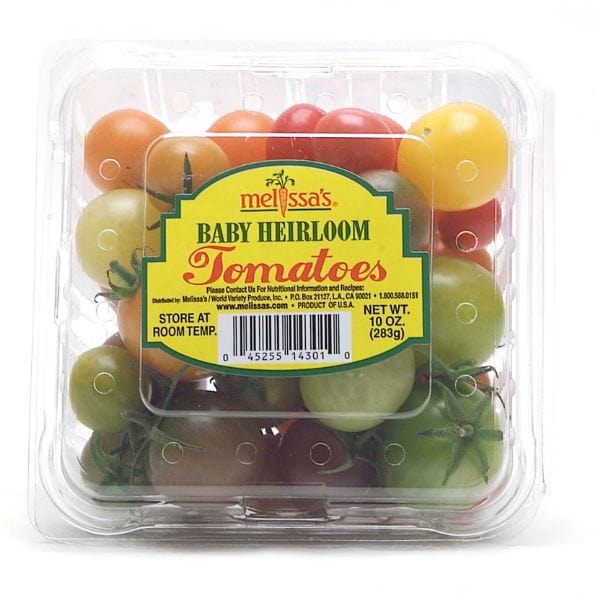 Image of  2 packages (10 Ounces each) Baby Heirloom Tomatoes Fruit