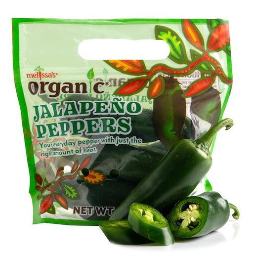 Image of  2 Pounds Organic Jalapeno Peppers Vegetables