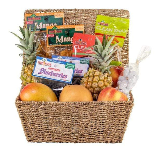 Image of  Add Wine Good As Gold Basket Gifts