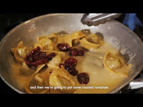 Video of Making Tortellini Prosciutto with Executive Chef Nelson at Mercato Della Pescheria in Las Vegas