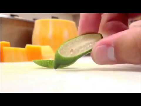 Cutting Open a Finger Lime - Melissa's Produce