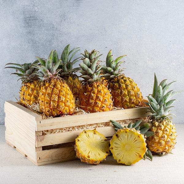 Image of  Baby Pineapple Crate Fruit