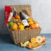 Image of  Bountiful Harvest Fruit & Wine Basket Other