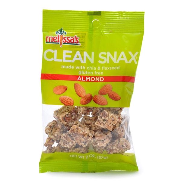Image of  Clean Snax<sup>®</sup> Case - Almond (2 oz. package) Fruit