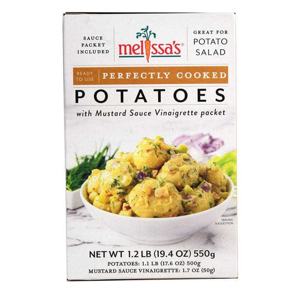 Image of  Cooked Potatoes With Mustard Sauce Vegetables