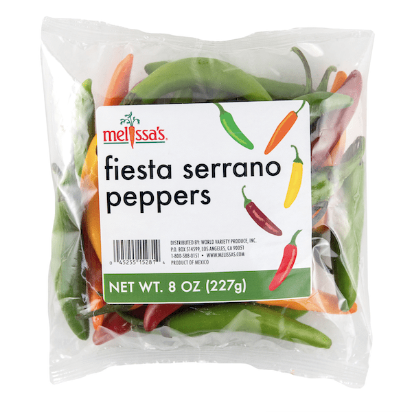 Image of  Fiesta Serrano Peppers Vegetables