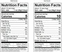 Image of  Kim Chi Nutrition Facts Panels