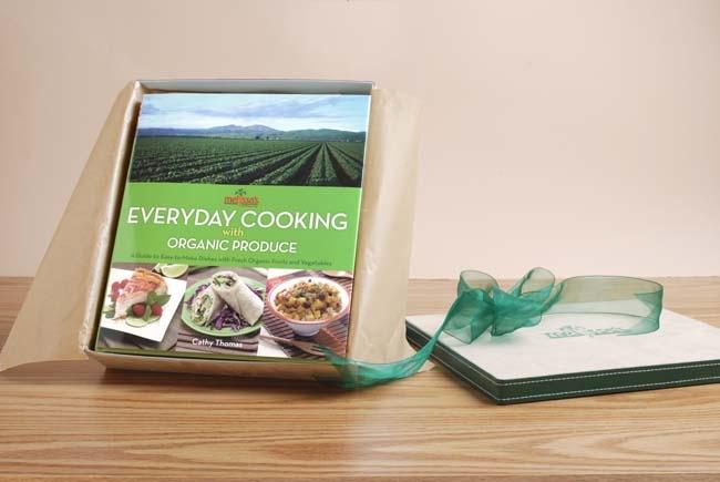 Image of  Melissa's Everyday Cooking with Organic Produce Cookbook with Gift Box Gifts