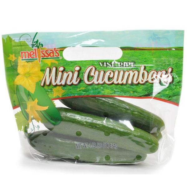 Fresh Organic English Seedless Cucumbers, Mexico, 1 Count - Greenery
