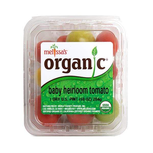 Image of  Organic Baby Heirloom Tomatoes Fruit